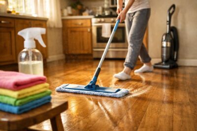 Bảo dưỡng sàn gỗ định kỳ: Bí quyết giữ sàn luôn bền đẹp theo thời gian
