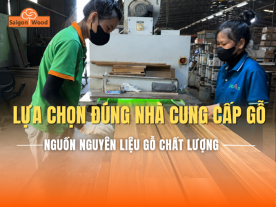 Vì Sao Doanh Nghiệp Nên Lựa Chọn Nhà Cung Cấp Nguyên Liệu Gỗ Uy Tín?