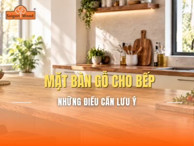Mặt Bàn Gỗ Cho Bếp Có Tốt Không? Những Điều Cần Lưu Ý